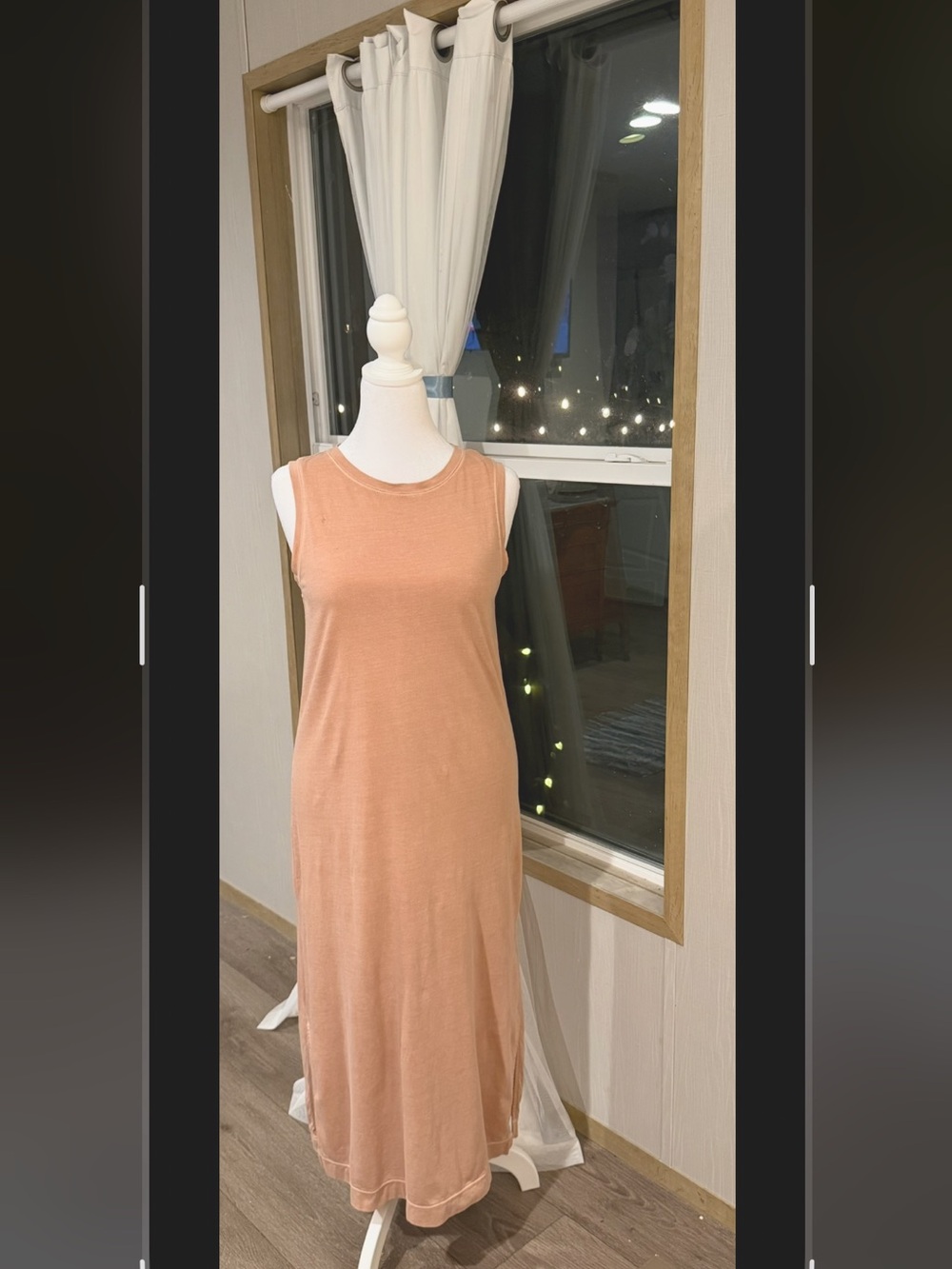 Old Navy Fall Sleeveless Terra-Cotta Maxi Dress